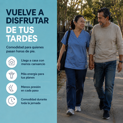 Almohadillas de confort para pies