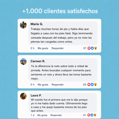 Almohadillas de confort para pies
